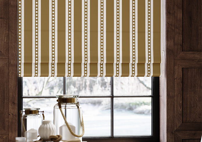 The British Stripe Co. Edgar, Highlands No.1 - Twist&Fit Roman Blind - Image 5